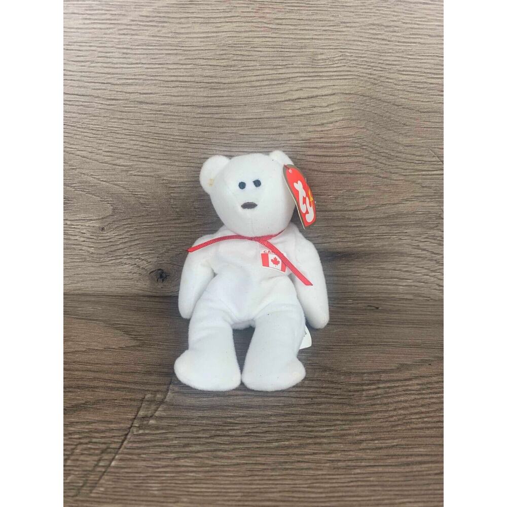 Ty Beanie Baby - MAPLE the Bear (1996 Canada Exclusive) 8.5" Stuffed Plush Toy